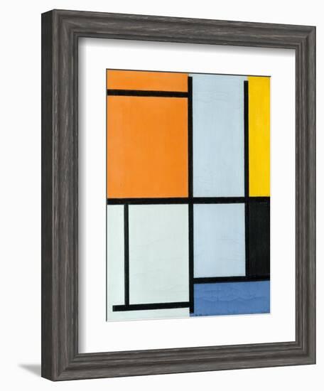 Composition 1921-Piet Mondrian-Framed Giclee Print