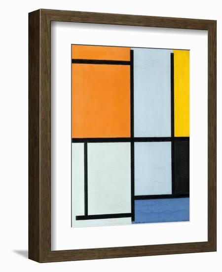 Composition 1921-Piet Mondrian-Framed Giclee Print