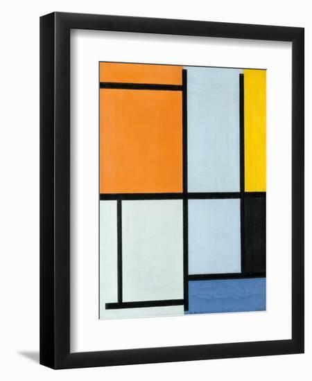 Composition 1921-Piet Mondrian-Framed Giclee Print