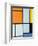 Composition 1921-Piet Mondrian-Framed Giclee Print