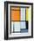 Composition 1921-Piet Mondrian-Framed Giclee Print