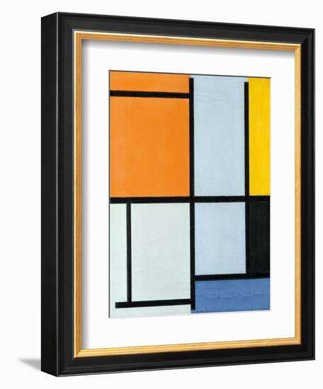 Composition 1921-Piet Mondrian-Framed Giclee Print