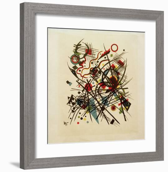 Composition, 1922-Wassily Kandinsky-Framed Giclee Print