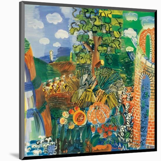 Composition, 1924-Raoul Dufy-Mounted Premium Giclee Print