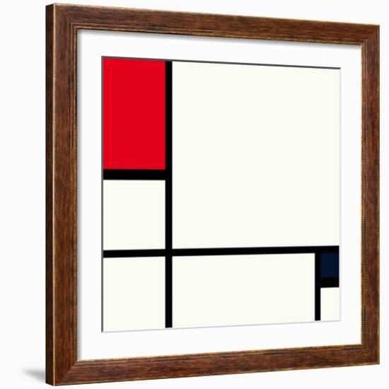 Composition, 1929-Piet Mondrian-Framed Premium Giclee Print