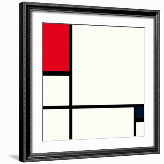 Composition, 1929-Piet Mondrian-Framed Premium Giclee Print