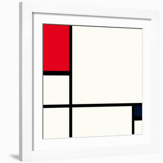 Composition, 1929-Piet Mondrian-Framed Premium Giclee Print