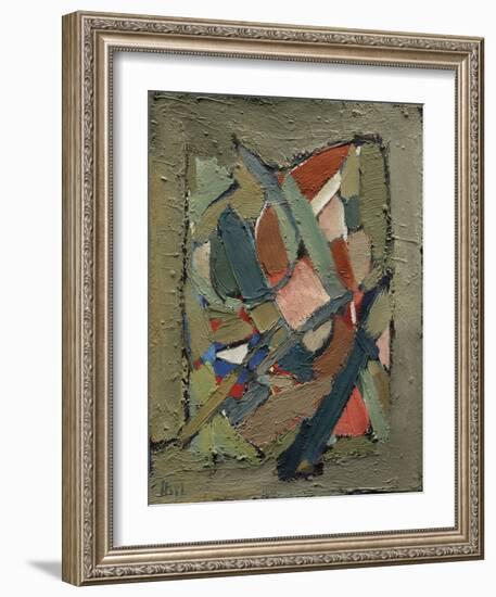 Composition, 1948-Nicolas de Staël-Framed Giclee Print