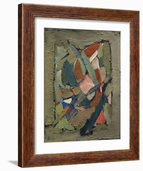 Composition, 1948-Nicolas de Staël-Framed Giclee Print