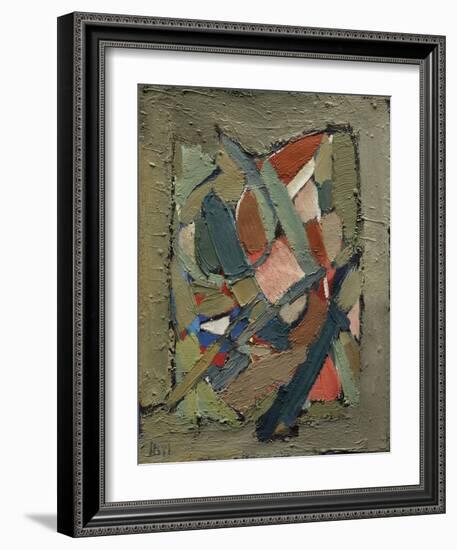 Composition, 1948-Nicolas de Staël-Framed Giclee Print