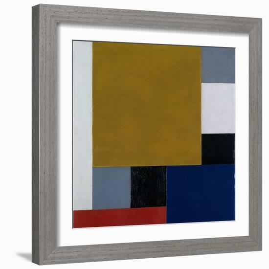 Composition 22, 1922-Theo Van Doesburg-Framed Giclee Print