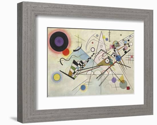 Composition 8, July 1923-Wassily Kandinsky-Framed Art Print