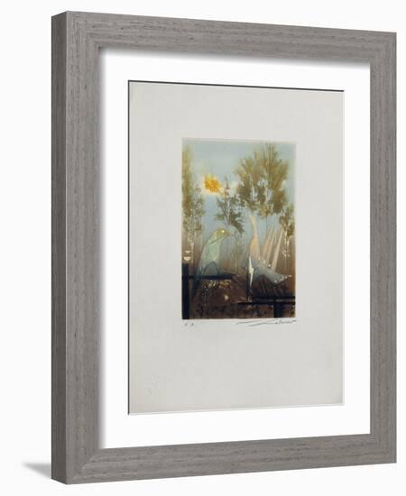 Composition A-null-Framed Collectable Print