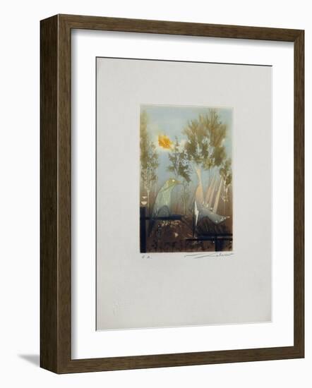 Composition A-null-Framed Collectable Print