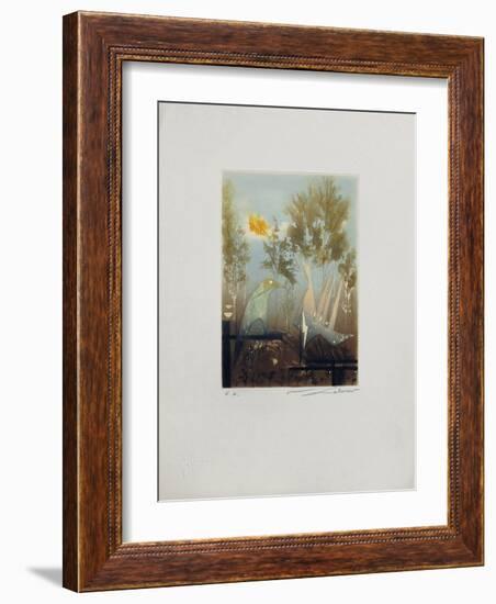 Composition A-null-Framed Collectable Print