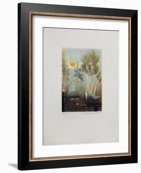 Composition A-null-Framed Collectable Print