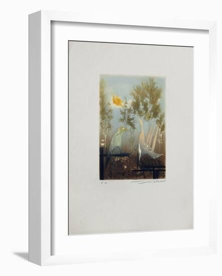 Composition A-null-Framed Collectable Print