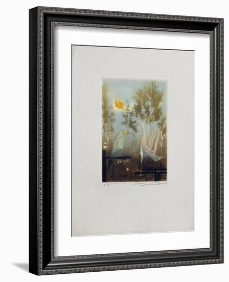 Composition A-null-Framed Collectable Print