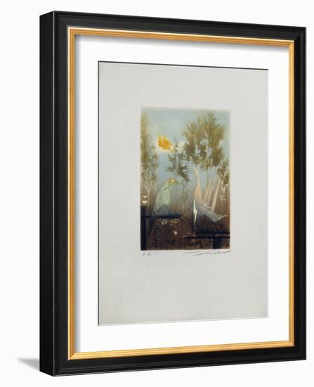 Composition A-null-Framed Collectable Print