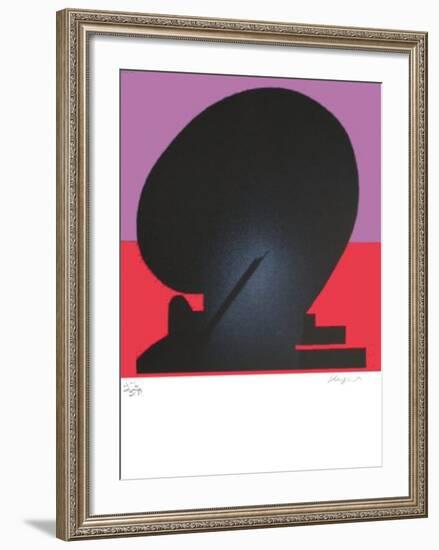 Composition Abstraite II-Ladislas Kijno-Framed Limited Edition