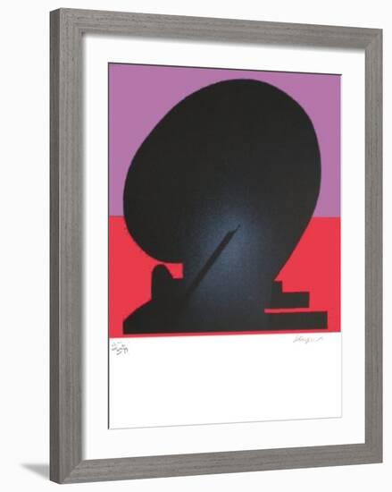 Composition Abstraite II-Ladislas Kijno-Framed Limited Edition