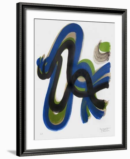 Composition abstraite III-James Pichette-Framed Premium Edition