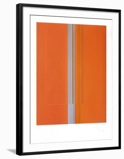 Composition Abstraite IX-Luc Peire-Framed Limited Edition