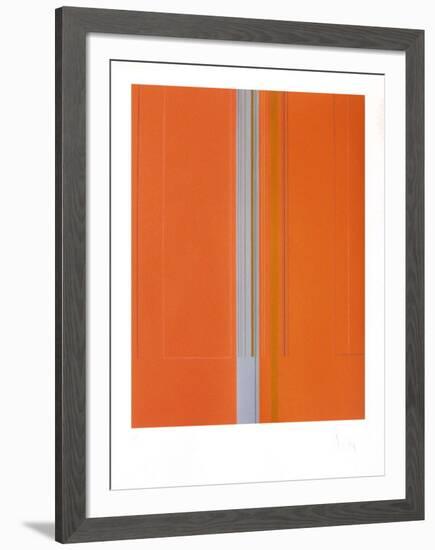 Composition Abstraite IX-Luc Peire-Framed Limited Edition