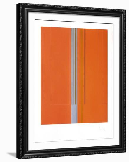 Composition Abstraite IX-Luc Peire-Framed Limited Edition