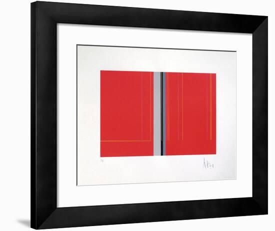 Composition Abstraite VII-Luc Peire-Framed Limited Edition