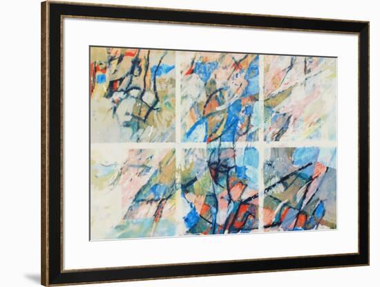 Composition Abstraite-Andre Arabis-Framed Limited Edition