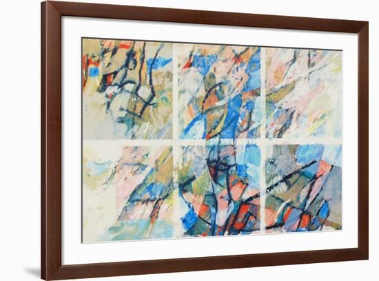 Composition Abstraite-Andre Arabis-Framed Limited Edition