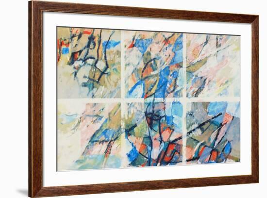 Composition Abstraite-Andre Arabis-Framed Limited Edition