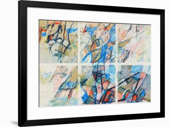 Composition Abstraite-Andre Arabis-Framed Limited Edition