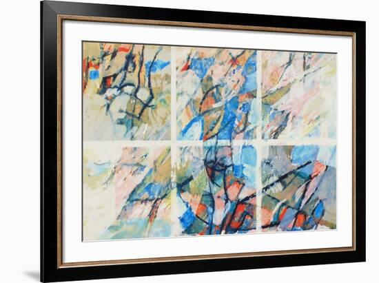 Composition Abstraite-Andre Arabis-Framed Limited Edition