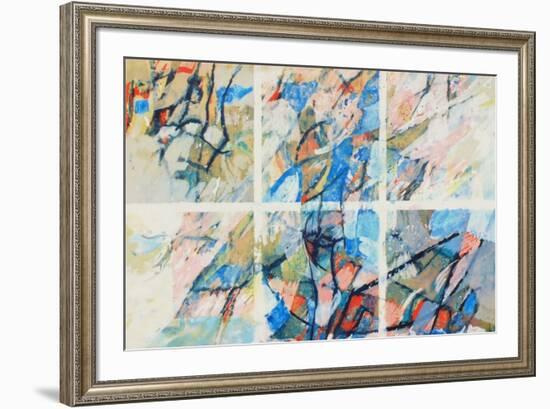 Composition Abstraite-Andre Arabis-Framed Limited Edition