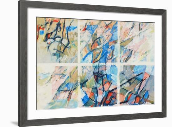 Composition Abstraite-Andre Arabis-Framed Limited Edition