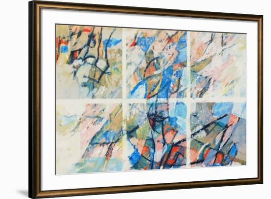 Composition Abstraite-Andre Arabis-Framed Limited Edition