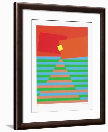 Composition Abstraite-Li Jagyong-Framed Limited Edition