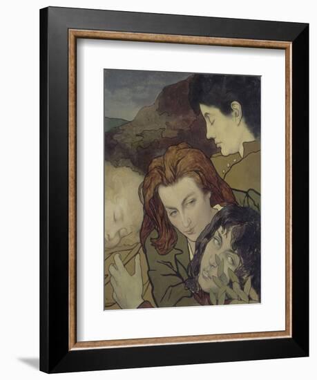 Composition allégorique-Charles Maurin-Framed Giclee Print