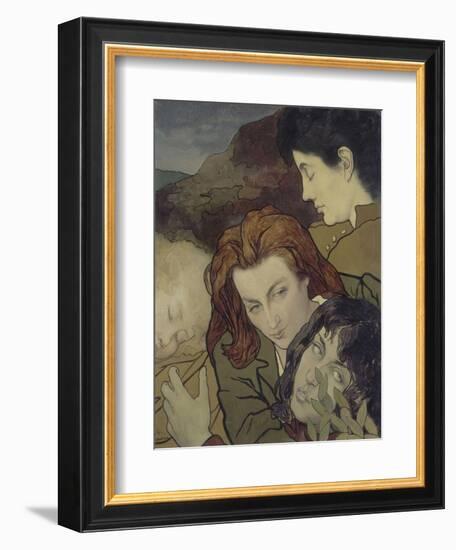 Composition allégorique-Charles Maurin-Framed Giclee Print