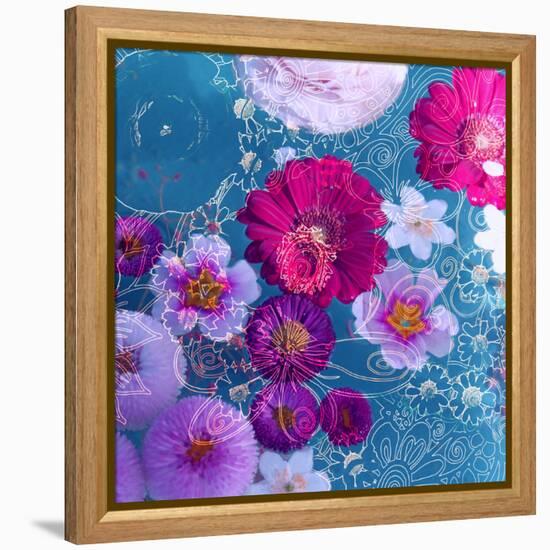 Composition and Design with Flowers-Alaya Gadeh-Framed Premier Image Canvas