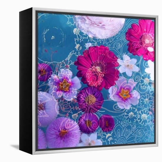 Composition and Design with Flowers-Alaya Gadeh-Framed Premier Image Canvas