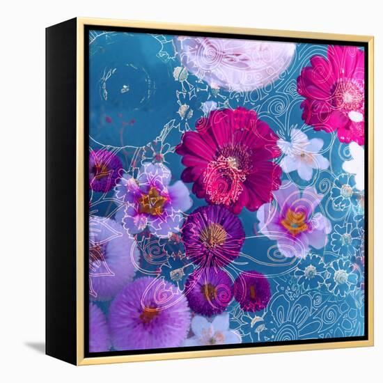 Composition and Design with Flowers-Alaya Gadeh-Framed Premier Image Canvas