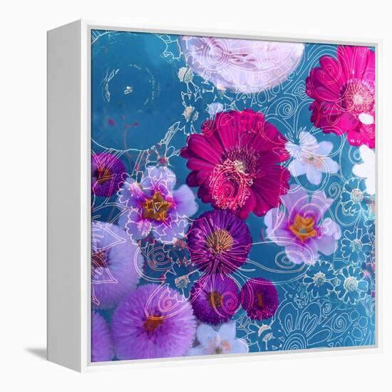 Composition and Design with Flowers-Alaya Gadeh-Framed Premier Image Canvas