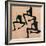 Composition Avec Trois Hommes Nus - Composition with Three Male Nudes - by Egon Schiele (1890-1918)-Egon Schiele-Framed Giclee Print