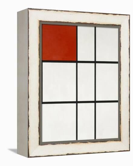 Composition B (No.II) with Red-Piet Mondrian-Framed Premier Image Canvas