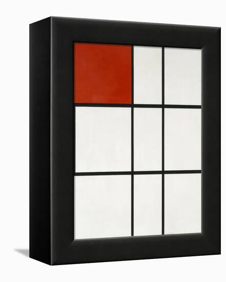 Composition B (No.II) with Red-Piet Mondrian-Framed Premier Image Canvas