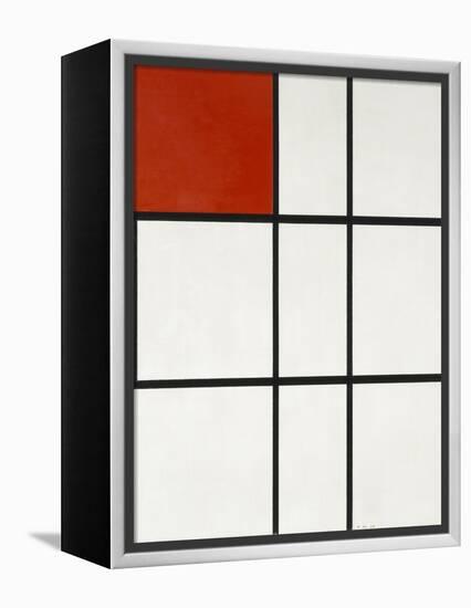 Composition B (No.II) with Red-Piet Mondrian-Framed Premier Image Canvas