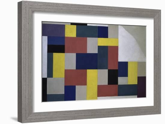 Composition, c.1920-Theo Van Doesburg-Framed Giclee Print